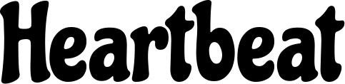 Vorschau des Bootsnamens "Heartbeat" als Schriftzug für "Bootsbeschriftung Neu 41"