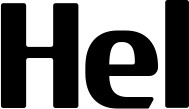 Vorschau des Bootsnamens "Hel" als Schriftzug für "Bootsbeschriftung Fett 22"