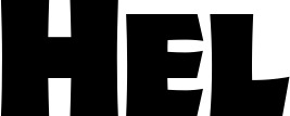 Vorschau des Bootsnamens "Hel" als Schriftzug für "Bootsbeschriftung Neu 07"