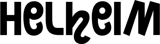 Vorschau des Bootsnamens "Helheim" als Schriftzug für "Bootsbeschriftung Neu 59"