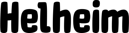 Vorschau des Bootsnamens "Helheim" als Schriftzug für "Bootsbeschriftung Neu 55"