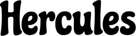Vorschau des Bootsnamens "Hercules" als Schriftzug für "Bootsbeschriftung Neu 41"