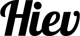 Vorschau des Bootsnamens "Hiev" als Schriftzug für "Bootsbeschriftung Neu 60"
