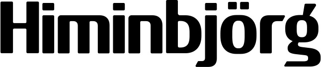 Vorschau des Bootsnamens "Himinbjörg" als Schriftzug für "Bootsbeschriftung Fett 22"