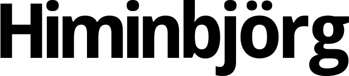 Vorschau des Bootsnamens "Himinbjörg" als Schriftzug für "Bootsbeschriftung Fett 07"