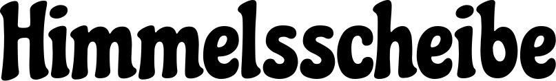 Vorschau des Bootsnamens "Himmelsscheibe" als Schriftzug für "Bootsbeschriftung Klassisch 53"