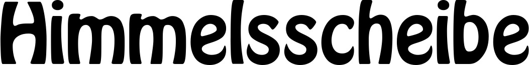 Vorschau des Bootsnamens "Himmelsscheibe" als Schriftzug für "Bootsbeschriftung Fett 01"