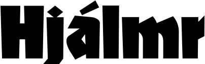 Vorschau des Bootsnamens "Hjálmr" als Schriftzug für "Bootsbeschriftung Neu 29"