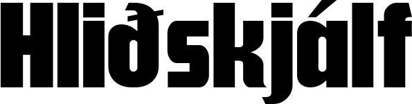 Vorschau des Bootsnamens "Hliðskjálf" als Schriftzug für "Style Neu 30"