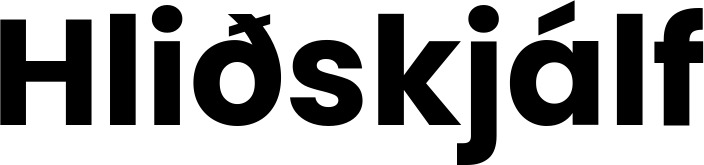 Vorschau des Bootsnamens "Hliðskjálf" als Schriftzug für "Bootsbeschriftung Fett 32"