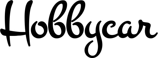 Vorschau des Bootsnamens "Hobbycar" als Schriftzug für "Bootsbeschriftung Klassisch 81"
