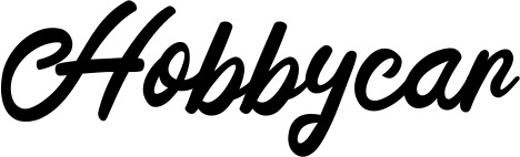 Vorschau des Bootsnamens "Hobbycar" als Schriftzug für "Bootsbeschriftung Klassisch 102"