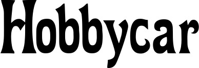 Vorschau des Bootsnamens "Hobbycar" als Schriftzug für "Bootsbeschriftung Neu 44"
