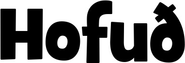 Vorschau des Bootsnamens "Hofuð" als Schriftzug für "Bootsbeschriftung Klassisch 22"