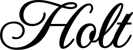 Vorschau des Bootsnamens "Holt" als Schriftzug für "Bootsbeschriftung Klassisch 70"