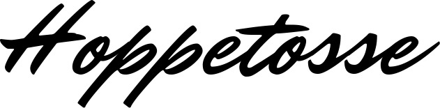 Bootsname 'Hoppetosse' angezeigt als 'Bootsbeschriftung Klassisch 82'