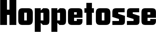 Vorschau des Bootsnamens "Hoppetosse" als Schriftzug für "Bootsbeschriftung Neu 11"