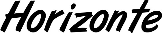 Vorschau des Bootsnamens "Horizonte" als Schriftzug für "Bootsbeschriftung Klassisch 38"