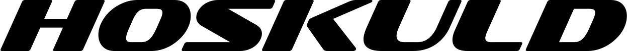 Vorschau des Bootsnamens "Hoskuld" als Schriftzug für "Bootsbeschriftung Neu 21"