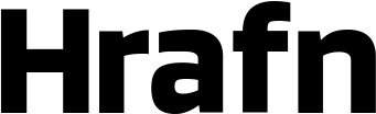 Vorschau des Bootsnamens "Hrafn" als Schriftzug für "Bootsbeschriftung Neu 35"