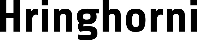 Vorschau des Bootsnamens "Hringhorni" als Schriftzug für "Bootsbeschriftung Fett 37"