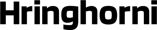 Vorschau des Bootsnamens "Hringhorni" als Schriftzug für "Bootsbeschriftung Fett 11"