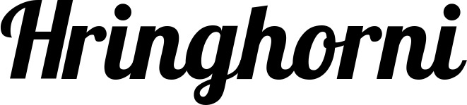 Vorschau des Bootsnamens "Hringhorni" als Schriftzug für "Bootsbeschriftung Neu 50"