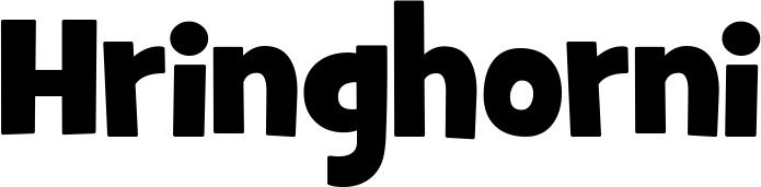 Vorschau des Bootsnamens "Hringhorni" als Schriftzug für "Bootsbeschriftung Klassisch 22"