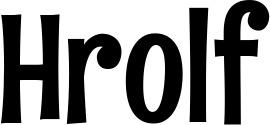 Vorschau des Bootsnamens "Hrolf" als Schriftzug für "Bootsbeschriftung Neu 68"