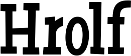 Vorschau des Bootsnamens "Hrolf" als Schriftzug für "Bootsbeschriftung Neu 54"