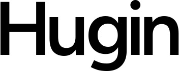 Vorschau des Bootsnamens "Hugin" als Schriftzug für "Bootsbeschriftung Fett 18"