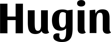 Vorschau des Bootsnamens "Hugin" als Schriftzug für "Style Fett 36"