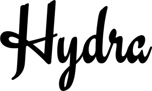 Bootsname 'Hydra' angezeigt als 'Bootsbeschriftung Klassisch 63'