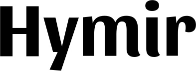 Vorschau des Bootsnamens "Hymir" als Schriftzug für "Bootsbeschriftung Fett 36"