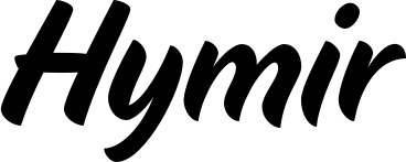 Vorschau des Bootsnamens "Hymir" als Schriftzug für "Bootsbeschriftung Klassisch 19"