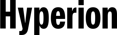 Bootsname 'Hyperion' angezeigt als 'Bootsbeschriftung Fett 25'