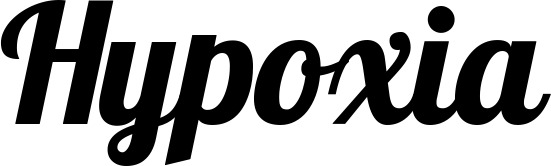 Vorschau des Bootsnamens "Hypoxia" als Schriftzug für "Bootsbeschriftung Neu 60"