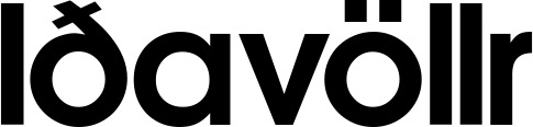 Vorschau des Bootsnamens "Iðavöllr" als Schriftzug für "Bootsbeschriftung Fett 17"