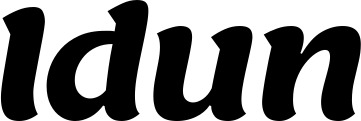 Vorschau des Bootsnamens "Idun" als Schriftzug für "Bootsbeschriftung Neu 49"