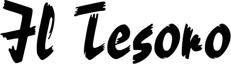 Vorschau des Bootsnamens "Il Tesoro" als Schriftzug für "Bootsbeschriftung Neu 10"