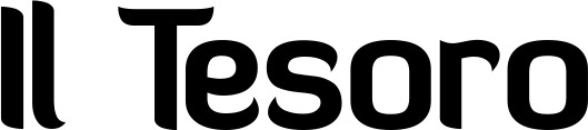 Vorschau des Bootsnamens "Il Tesoro" als Schriftzug für "Bootsbeschriftung Normal 06"