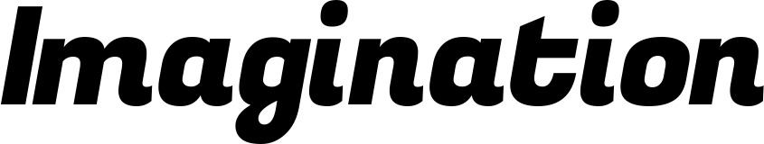 Vorschau des Bootsnamens "Imagination" als Schriftzug für "Bootsbeschriftung Kursiv 04"