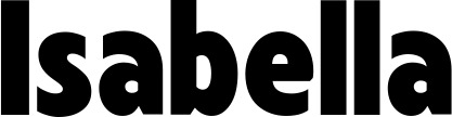 Vorschau des Bootsnamens "Isabella" als Schriftzug für "Bootsbeschriftung Fett 24"