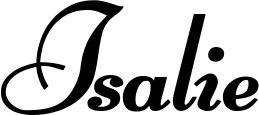 Bootsname 'Isalie' angezeigt als 'Bootsbeschriftung Klassisch 76-A'