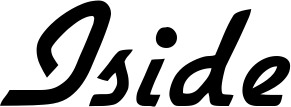 Vorschau des Bootsnamens "Iside" als Schriftzug für "Bootsbeschriftung Klassisch 66"