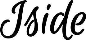 Vorschau des Bootsnamens "Iside" als Schriftzug für "Bootsbeschriftung Klassisch 105"