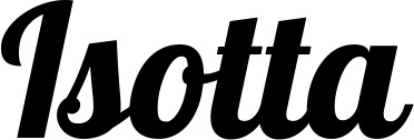Vorschau des Bootsnamens "Isotta" als Schriftzug für "Bootsbeschriftung Neu 60"