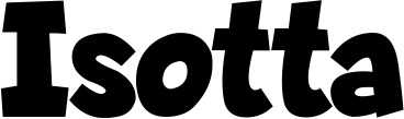 Vorschau des Bootsnamens "Isotta" als Schriftzug für "Bootsbeschriftung Neu 48"