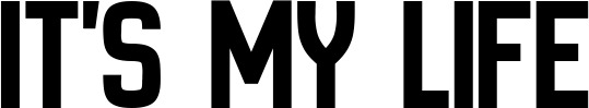 Bootsname 'It's my life' angezeigt als 'Bootsbeschriftung Neu 58'