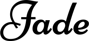 Vorschau des Bootsnamens "Jade" als Schriftzug für "Bootsbeschriftung Klassisch 84"